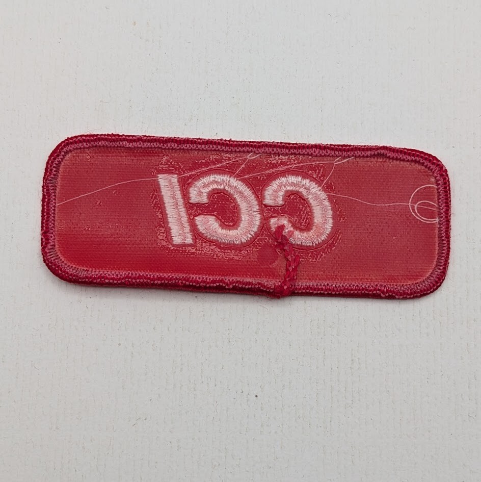 CCI Ammunition Patch – Red & White Vintage Firearms Reloading Logo
