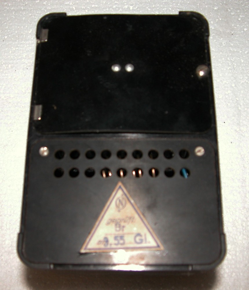 Old meter voltmeter Unavo By Neuberger (ud)