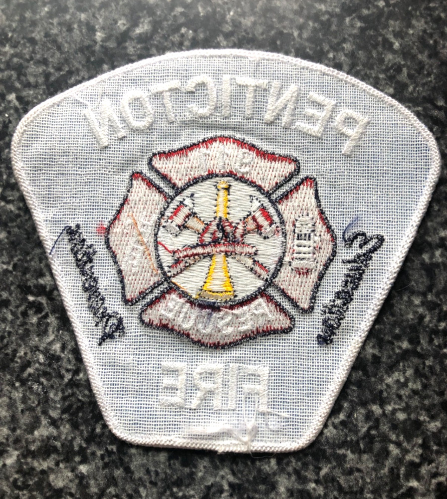 Vintage Penticton Fire 911 Rescue Patch