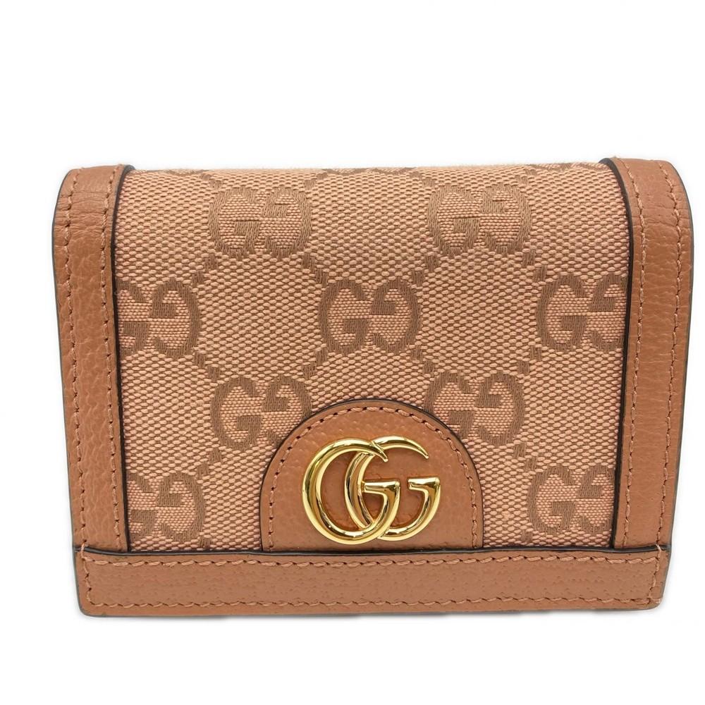 Gucci GG Canvas Card Case Wallet