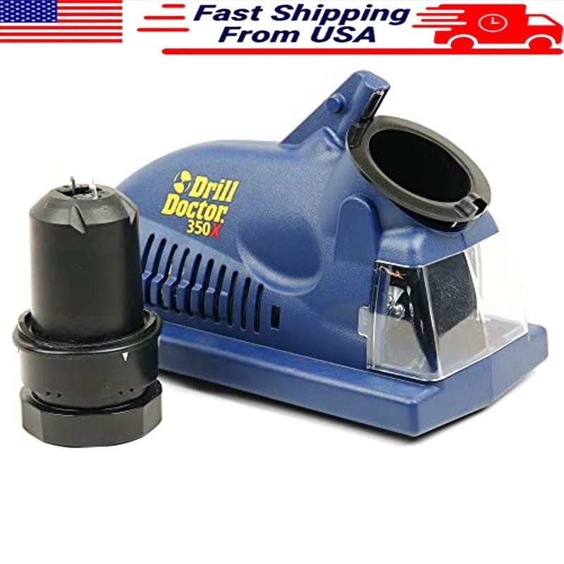 Professional Drill Bit Sharpener 2-Step Sharpening Industrial Diamond Wheel New