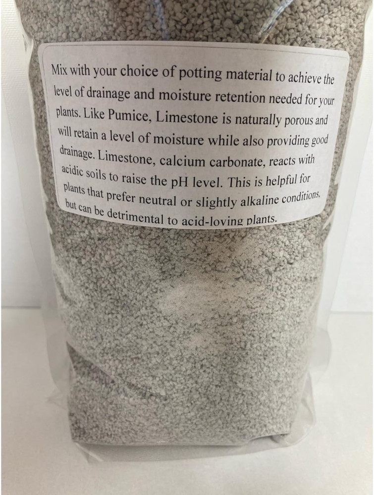 Cactical Limestone 12Oz Starter Size - Crushed Calcium Carbonate - Cactus Soil -