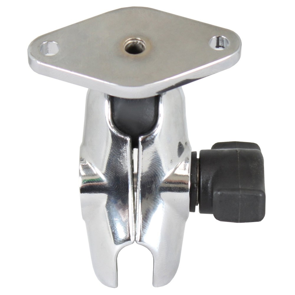 RAM-B-103-A-238CHU  RAM Chrome Double Socket Arm with Diamond Pla...