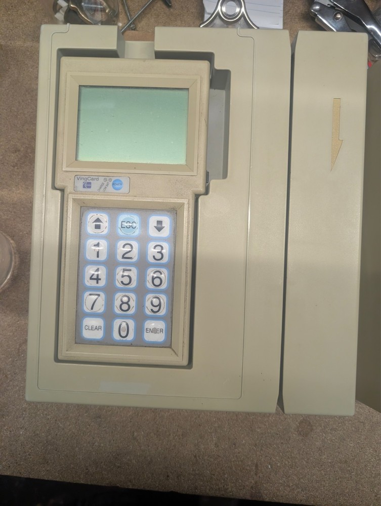 VingCard 2100 keycard encoder