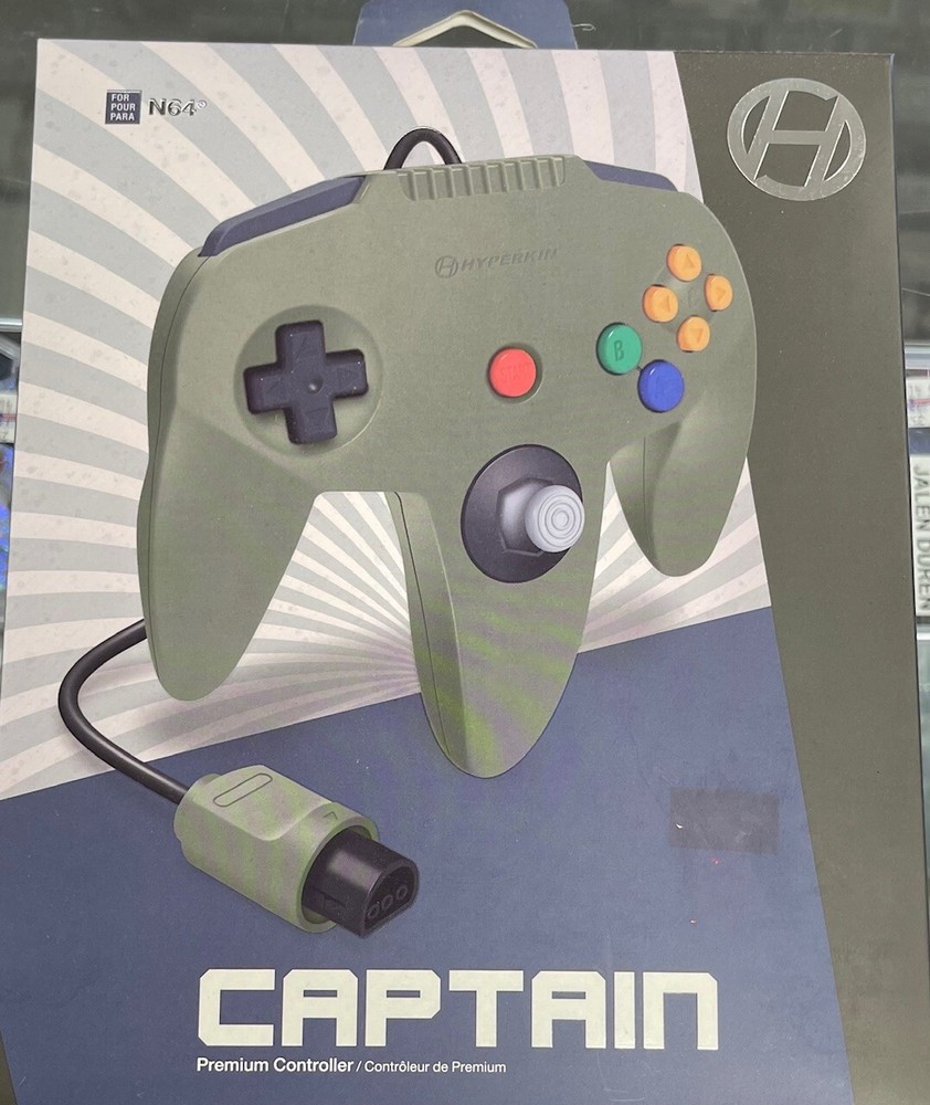Hyperkin Captain Premium Controller For N64 - Grey