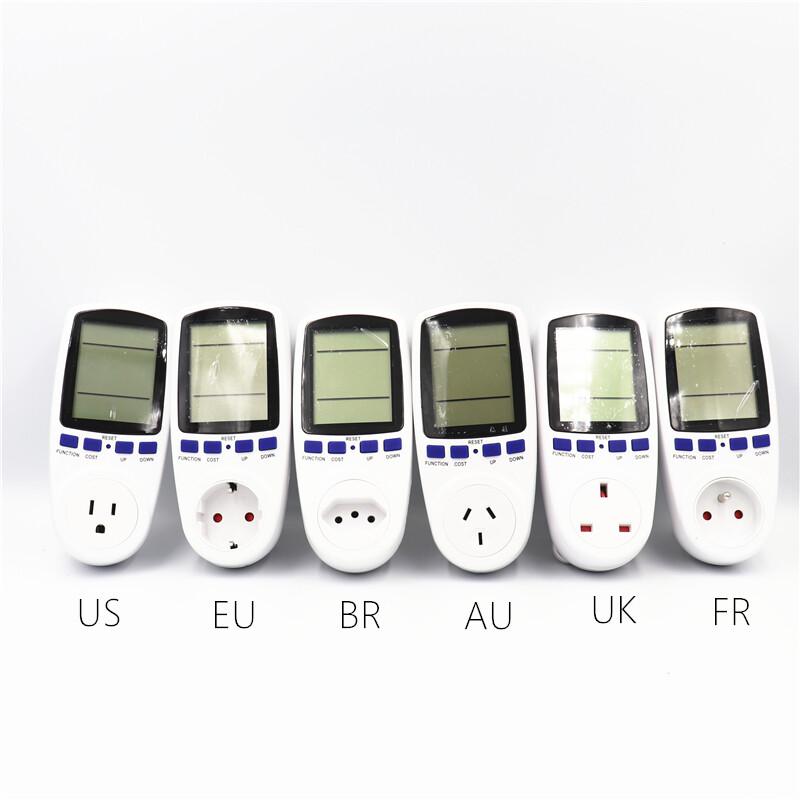 Backlight/ Electricity meter power monitoring/voltage current metering socket