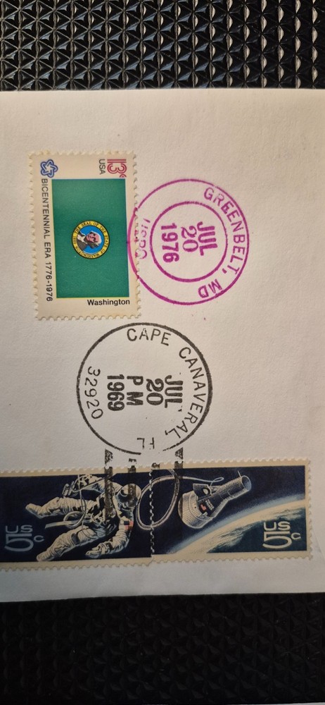 1371 Apollo 8 Moon Orbit 5"X3.5 Multiple on back (Each Different) 10 Per order