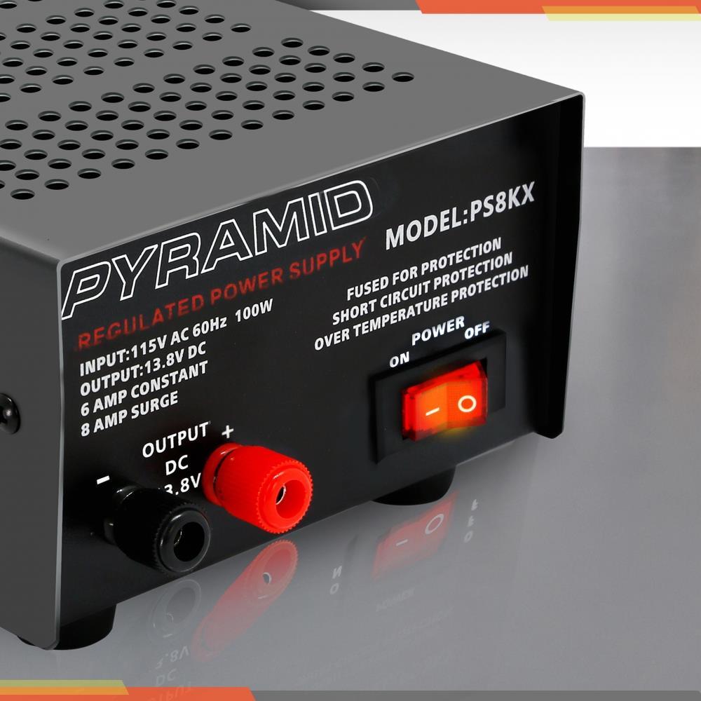 Pyramid 5 Amp Power Supply W/ Cigarette Lighter Plug