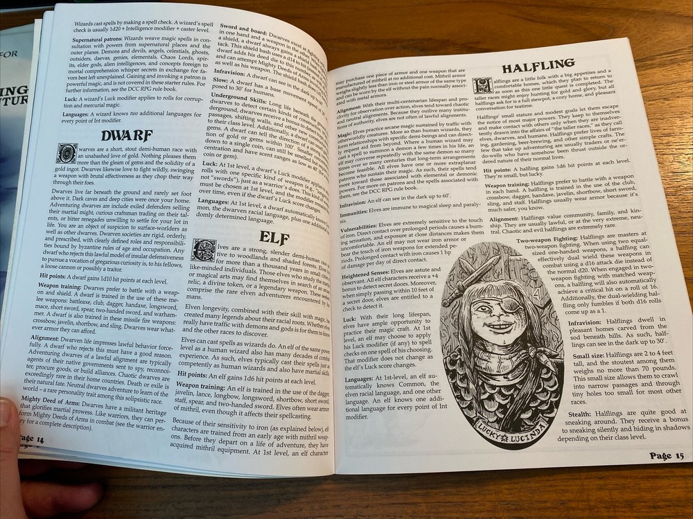 Dungeon Crawl Classics Quick Start Rules Intro Adventure