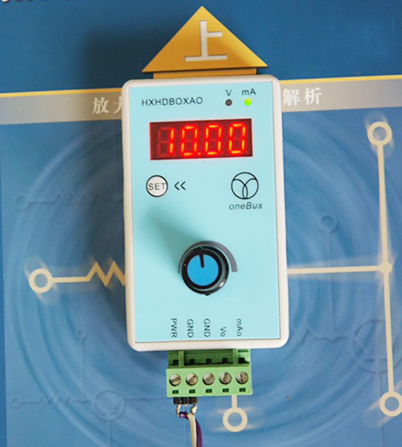 Handheld Signal Generator Current Voltage Analog Output Meter 0-10V/2-10V