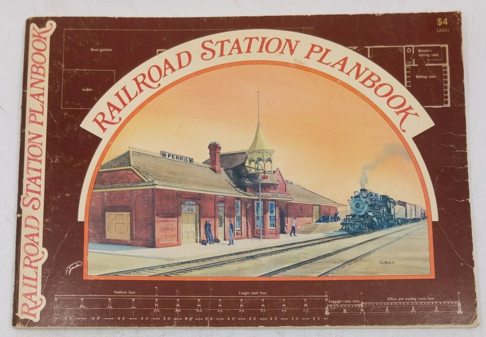 Railroad Station Planbook Paperback