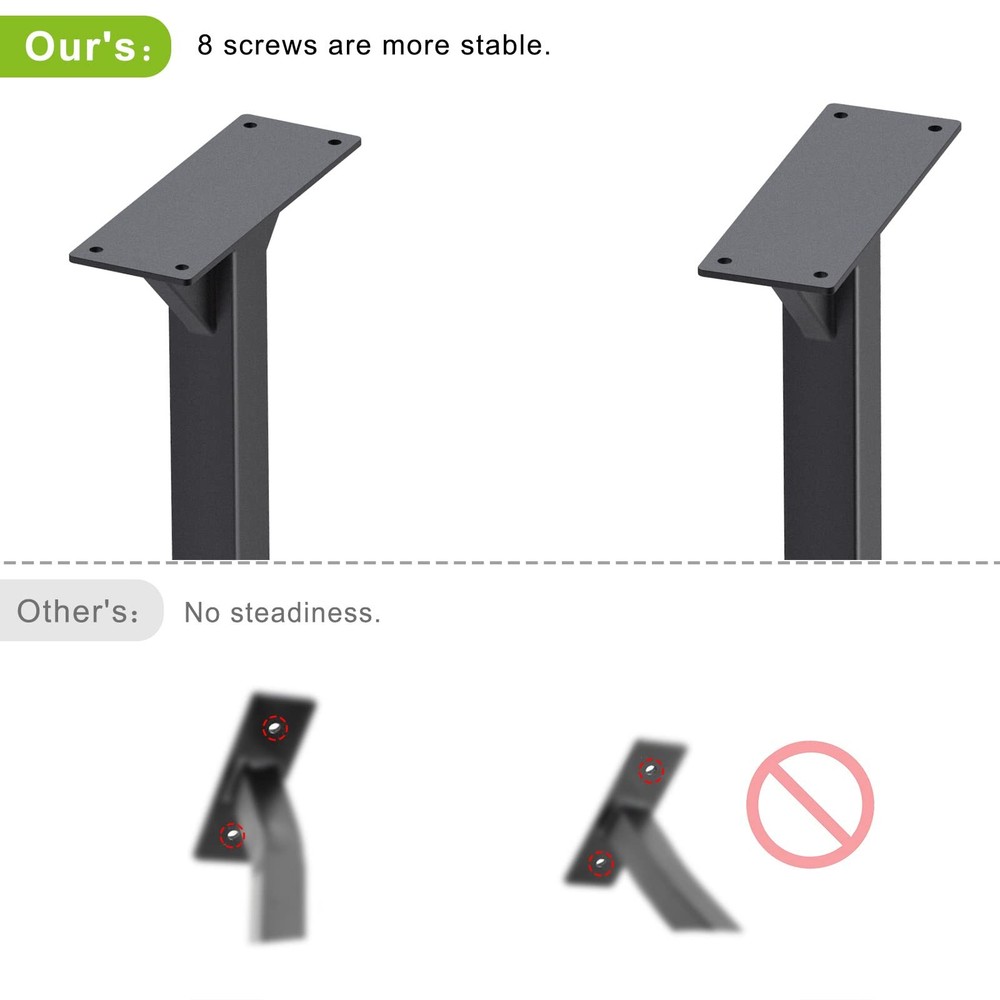 48" Heavy Duty Ceiling Mount Pull Up Bar - Adjustable Height, Easy Install