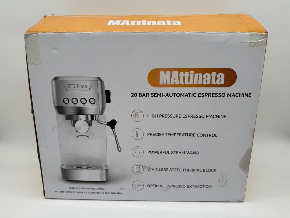 MAttinata 20 Bar Semi-Automatic Espresso Machine