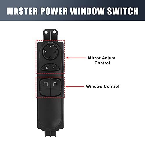 Master Driver Side Power Window Switch 9065451213 Replacement for Dodge
