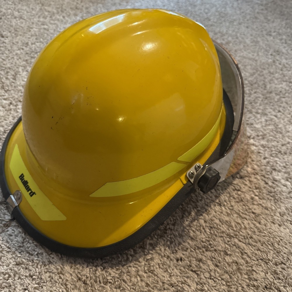 Bullard Fire Dome AX Series Yellow Firefighter Hat