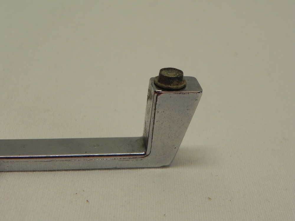 Vintage Mac Tool Box Drawer Handle w/Screws Circle Frame 4'' Long x 1'' Deep