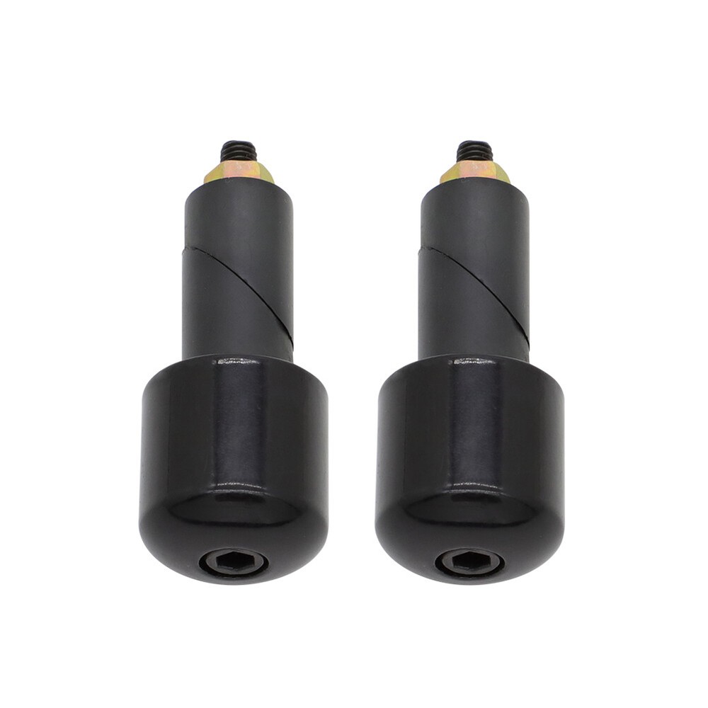 Solid Iron Handle Bar Ends Heavy Weight Vibration Reducing Grip Plugs 7/8" 22mm