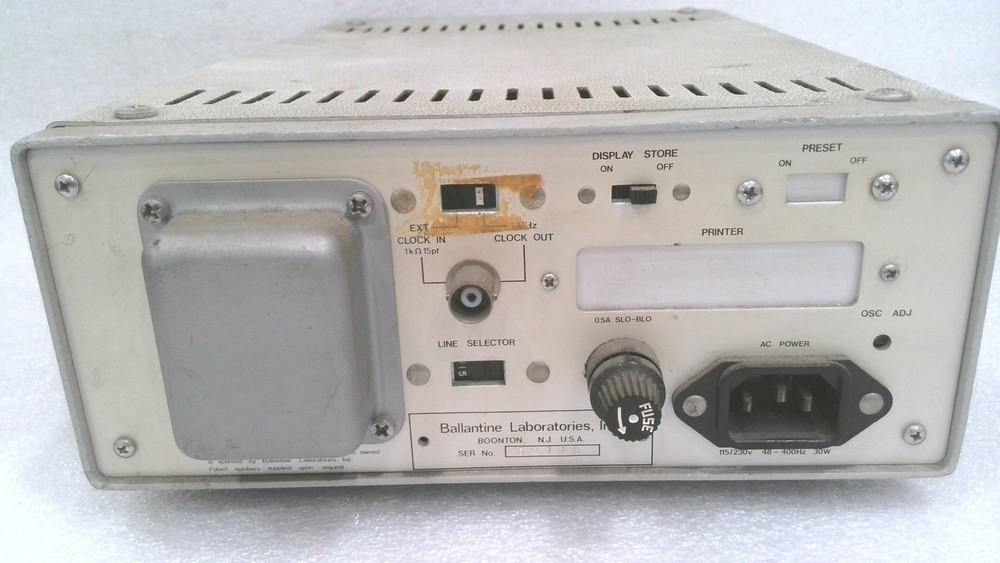 BALLANTINE 5700A DIGITAL FREQUENCY COUNTER, 512 MHZ