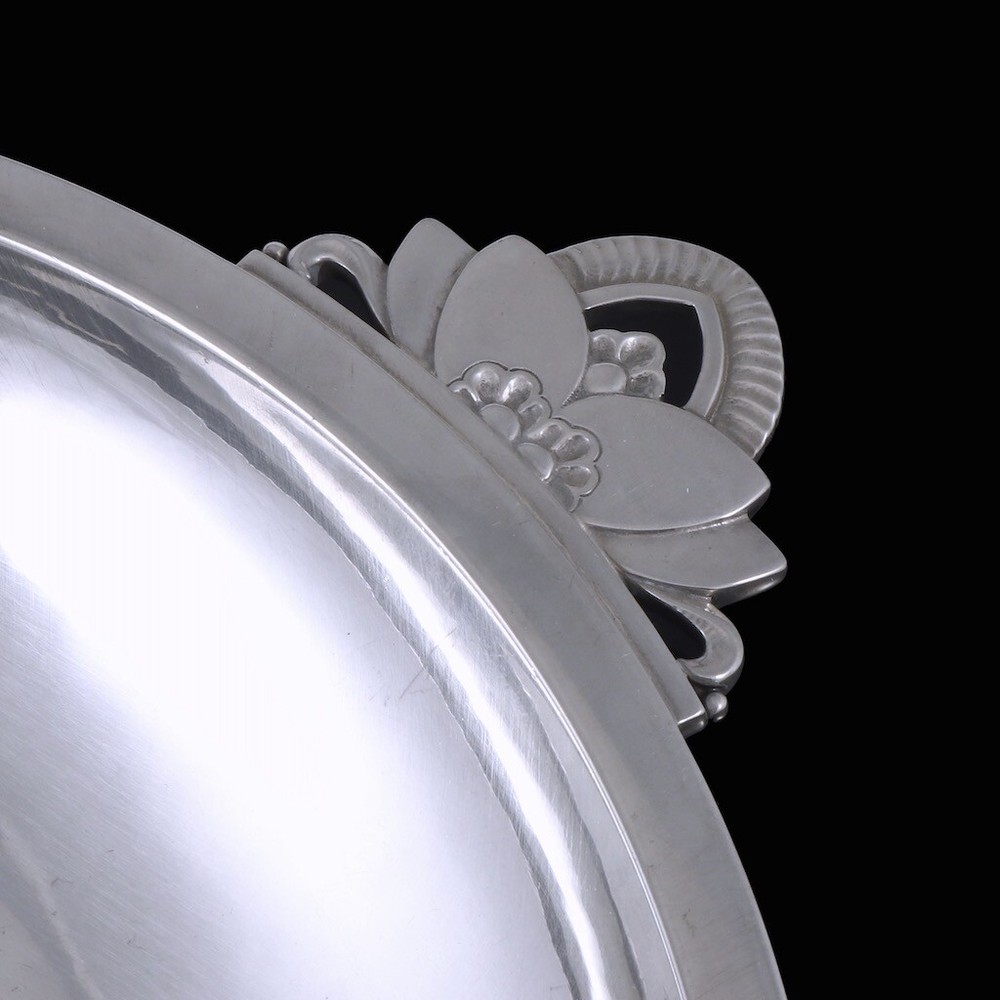 Georg Jensen. Sterling Silver Cactus Dish / Bowl - #629G.