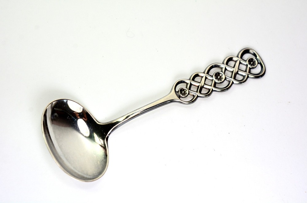 Norway Celt David Andersen Serving Spoon 830S Silver Ringebu Berry