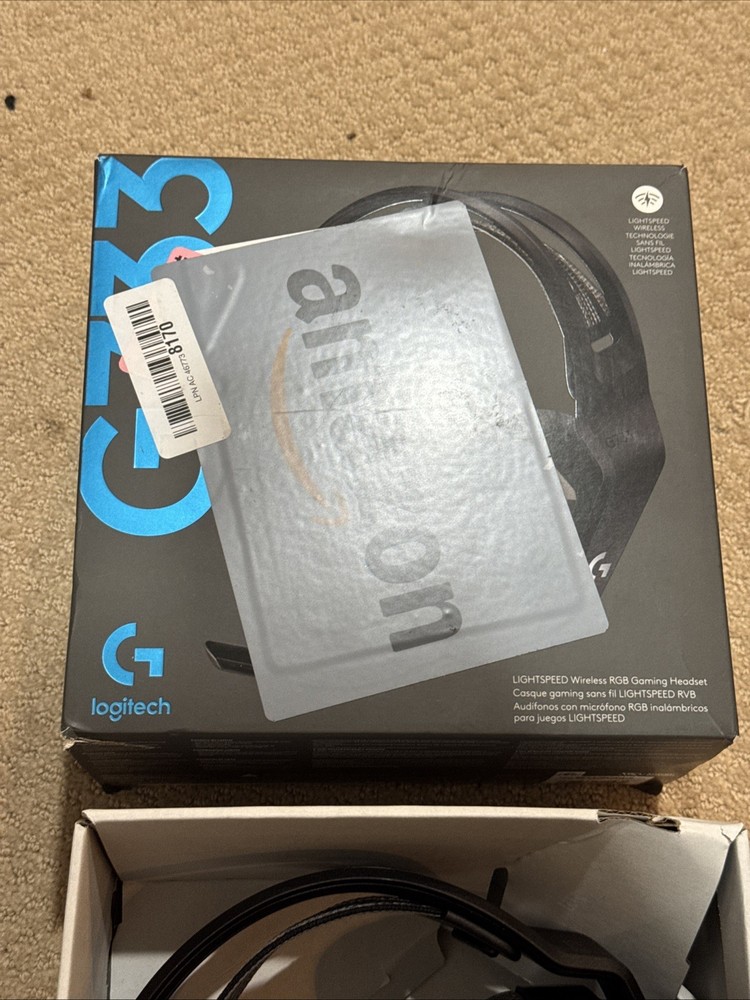 Logitech G733 Wireless Gaming Headset - Black