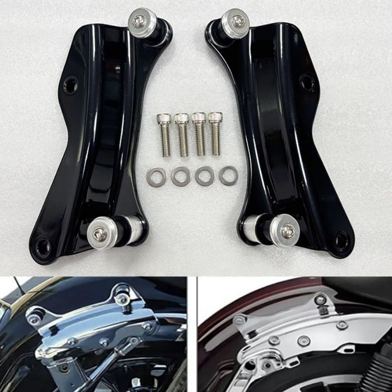 4 Point Docking Hardware Kit Quick Release Hardware Fit for Harley Davidso