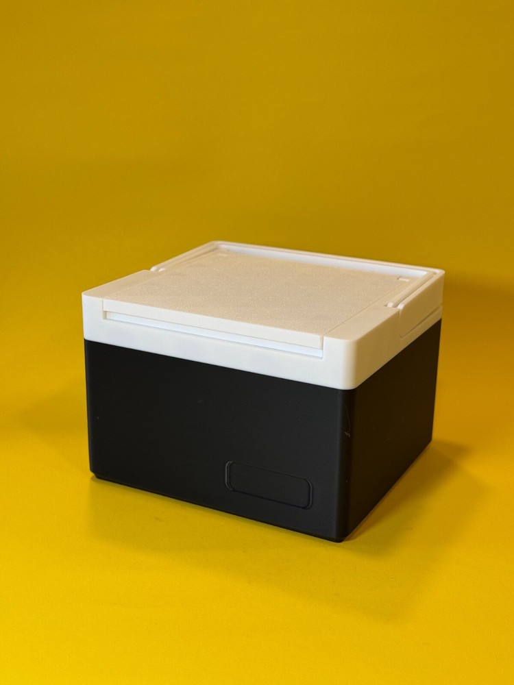 Black Ice Cooler Deck Box For Magic The Gathering MTG EDH Commander Custom Deck