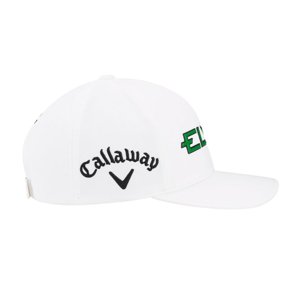 Callaway Mens Elyte Adjustable Hat Golf Cap - White