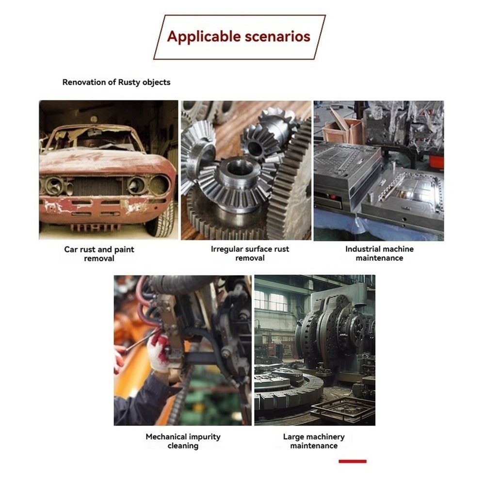 Pneumatic Sandblasting Tool Kit Sand Blasting Machine Set Versatile