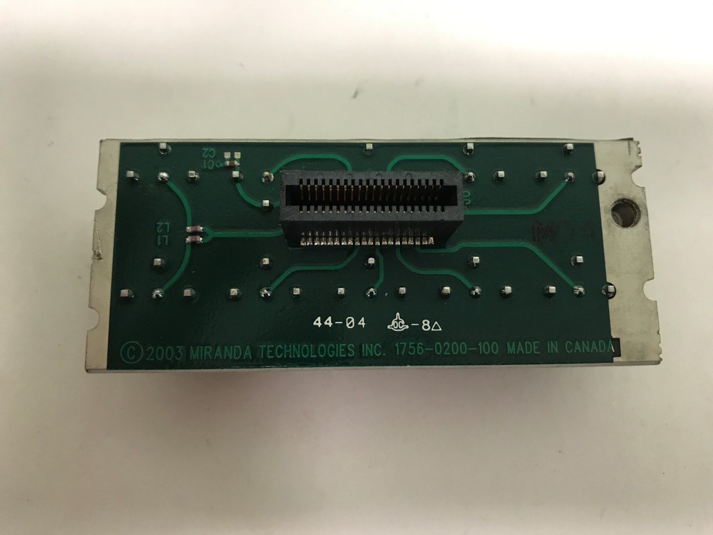 Miranda Back Plane for ENC-1101, 1756-0200-100