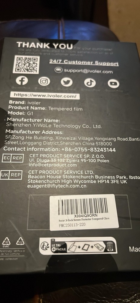 3-Pack Screen Protector Tempered Glass for Nintendo Switch