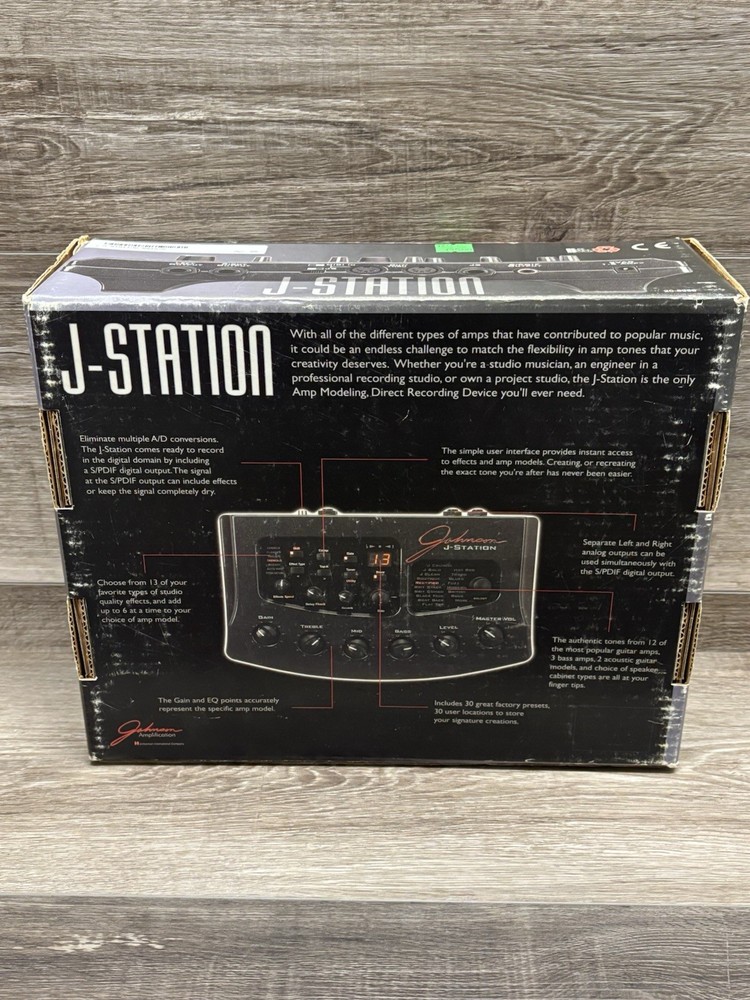 Johnson J-Station Amp Modeling System In Box