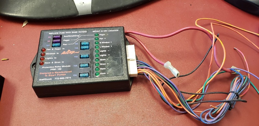 Ace k9 Protective Relay Module H-PRM-1 DC 1709 ( B1-3B)