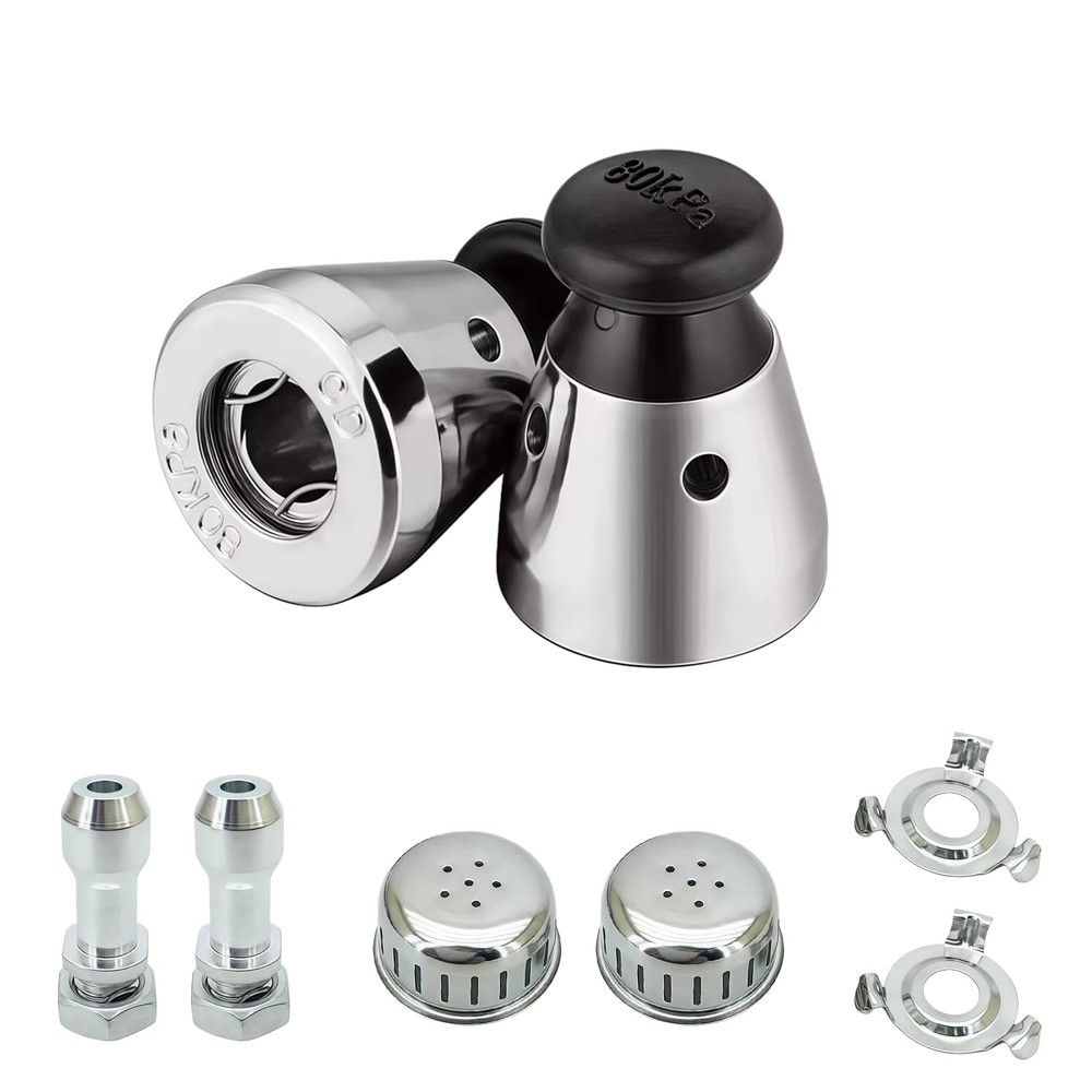 YiiSeeJo 2 Pack Universal Pressure Cooker Relief Valve Kit with Silver