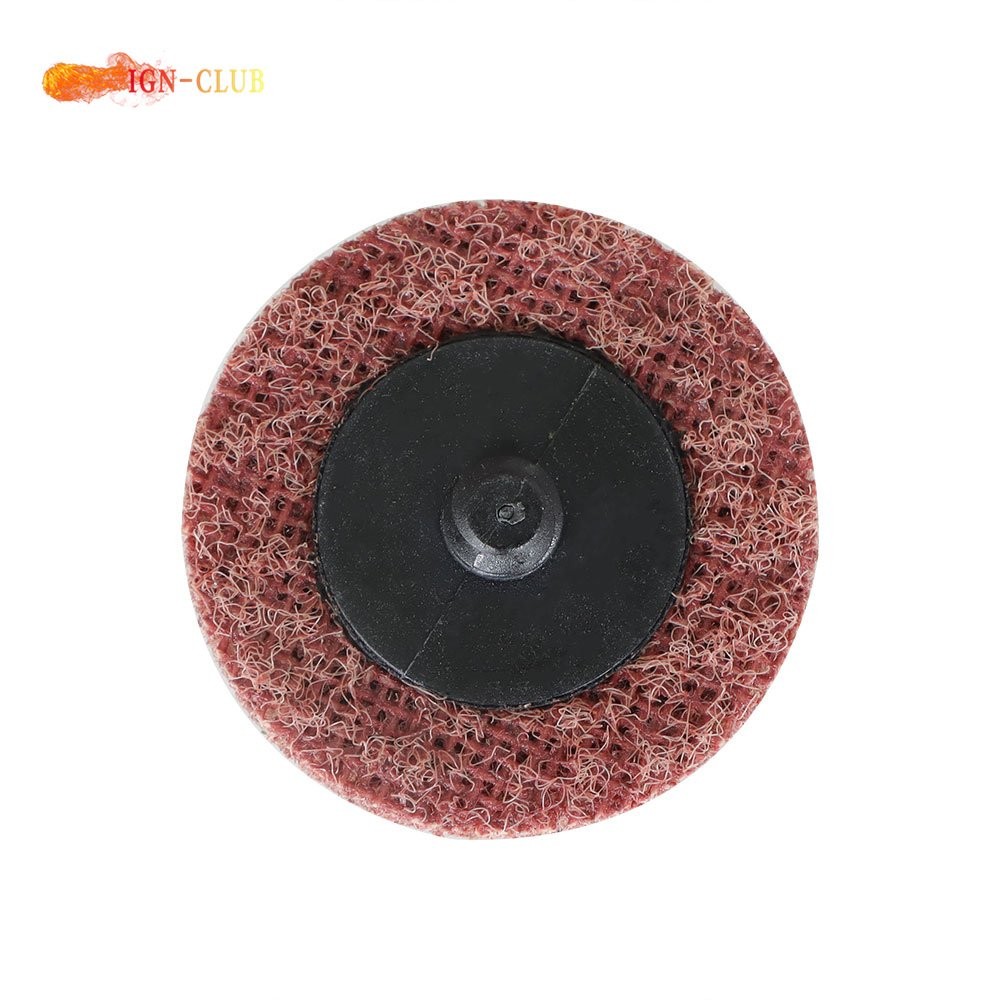 50Pcs × 2" Medium Surface Conditioning Discs Roll Lock Die Grinder Sanding Pads