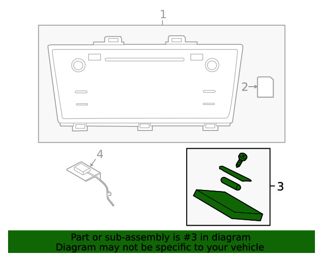 Genuine Subaru Control Module 86229AL20A