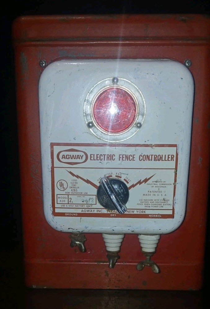 Agway Electric Fence Controller Model A30 Tested Working