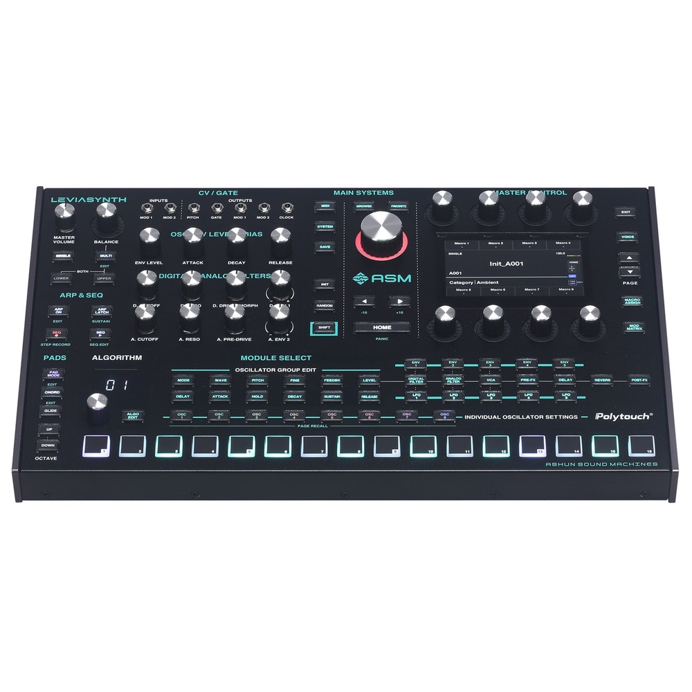 ASM Leviasynth 16-Voice Desktop Synthesizer