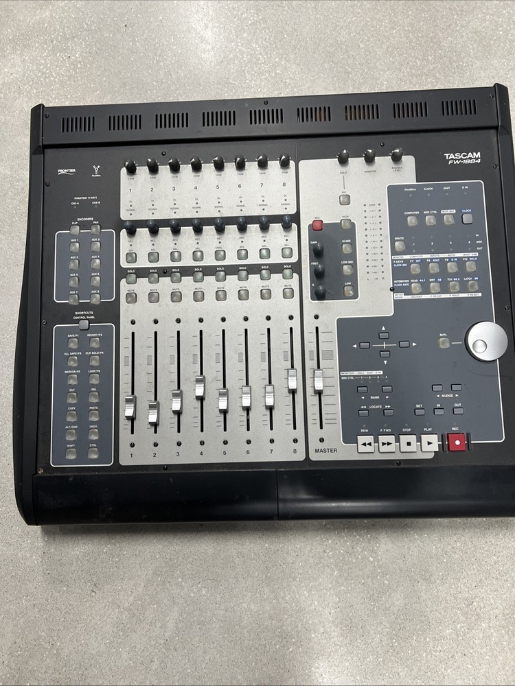 TASCAM FW-1884 FireWire Audio/MIDI Interface & Control Surface Mixer.