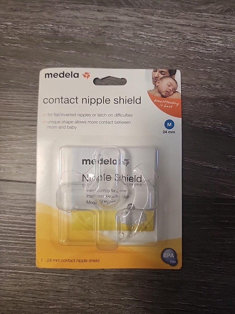 MEDELA BREASTSHIELD WITH VALVE AND MEMBRANE MEDIUM PLUS 3 NIPPLE SHIELD