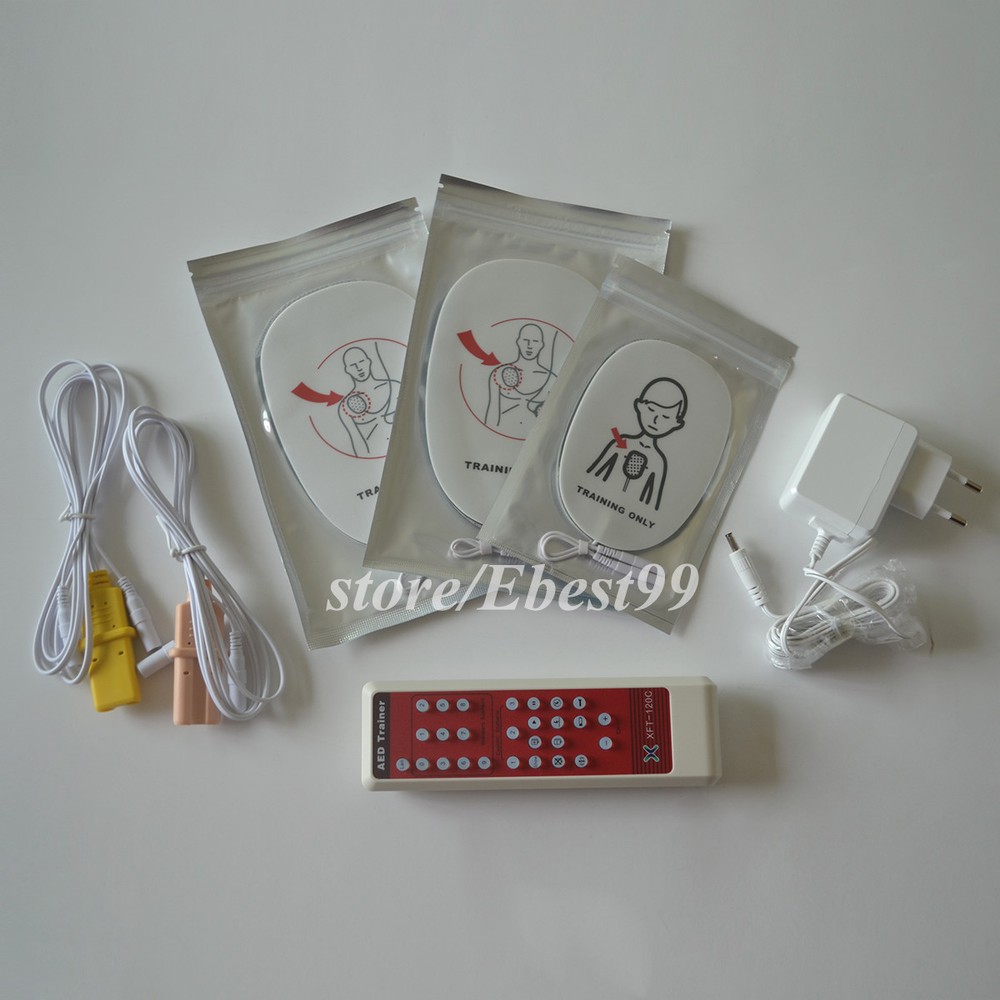 Portable Automatic External AED Simulator AED Trainer CPR First Aid Training