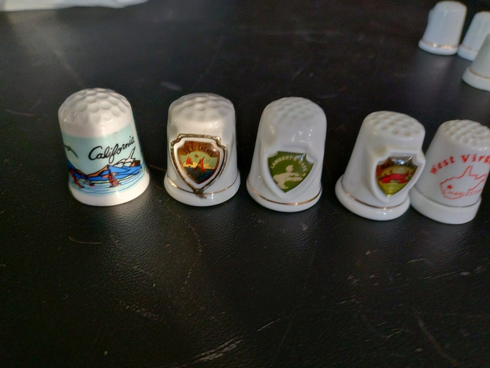 Thimbles Lot 15 Pieces