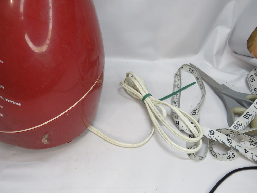 Cook's Essentials Red Smoothie Maker With Tamper Tool