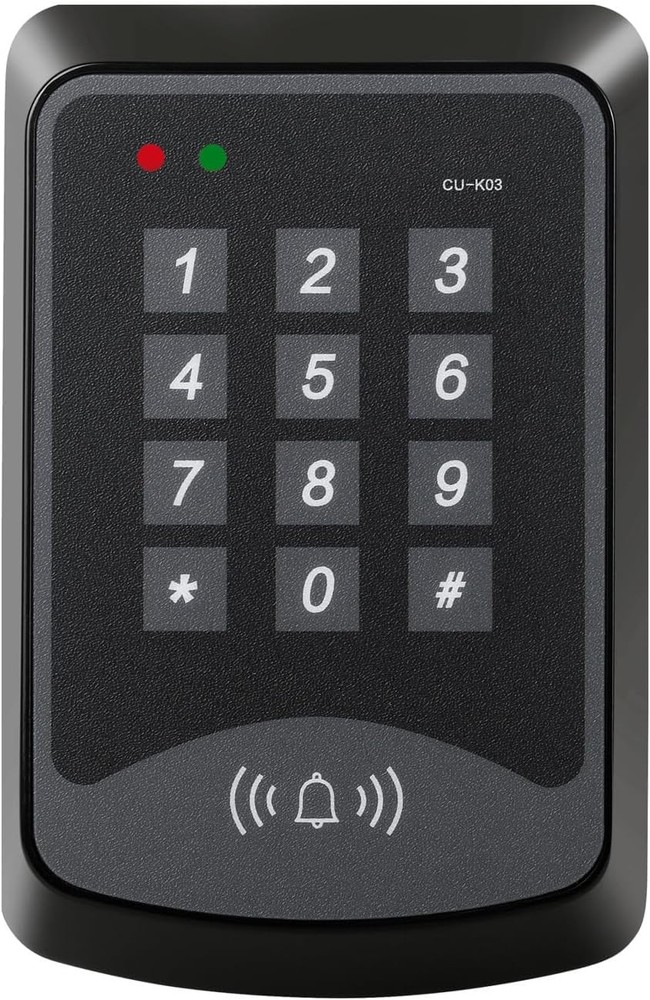 Door Access Control System RFID Keypad 600lb 600LBS Lock + Remote