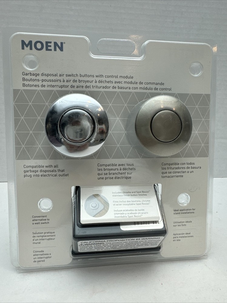 Moen ARC-4200-CHSRSMOEN DISPOSAL CONTROLLER BASE UNIT WITH CHROM
