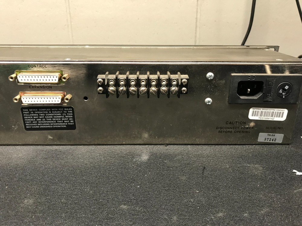 RTS EKPD96-8 Telex Matrix Intercom Control Panel System with Power Cord