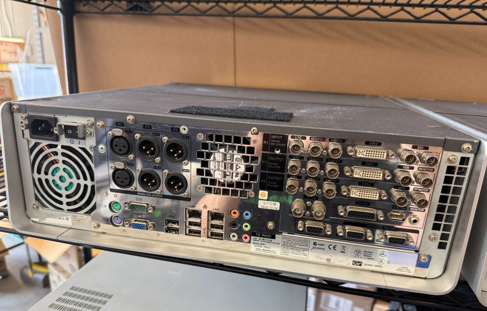 Grass Valley T2 iDDR2 RAIDCL Intelligent Digital Disk Recorder (Part # 101)