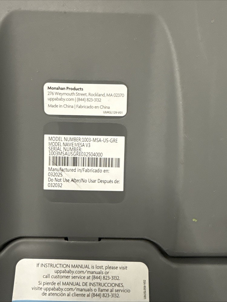 UPPAbaby Messa V3- Greyson