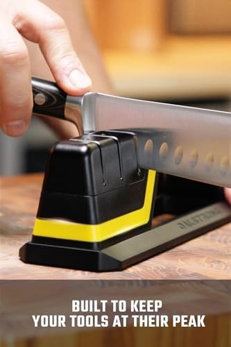 Hornet Kitchen Knife Sharpener - All Purpose Sharpener Refillable Water -