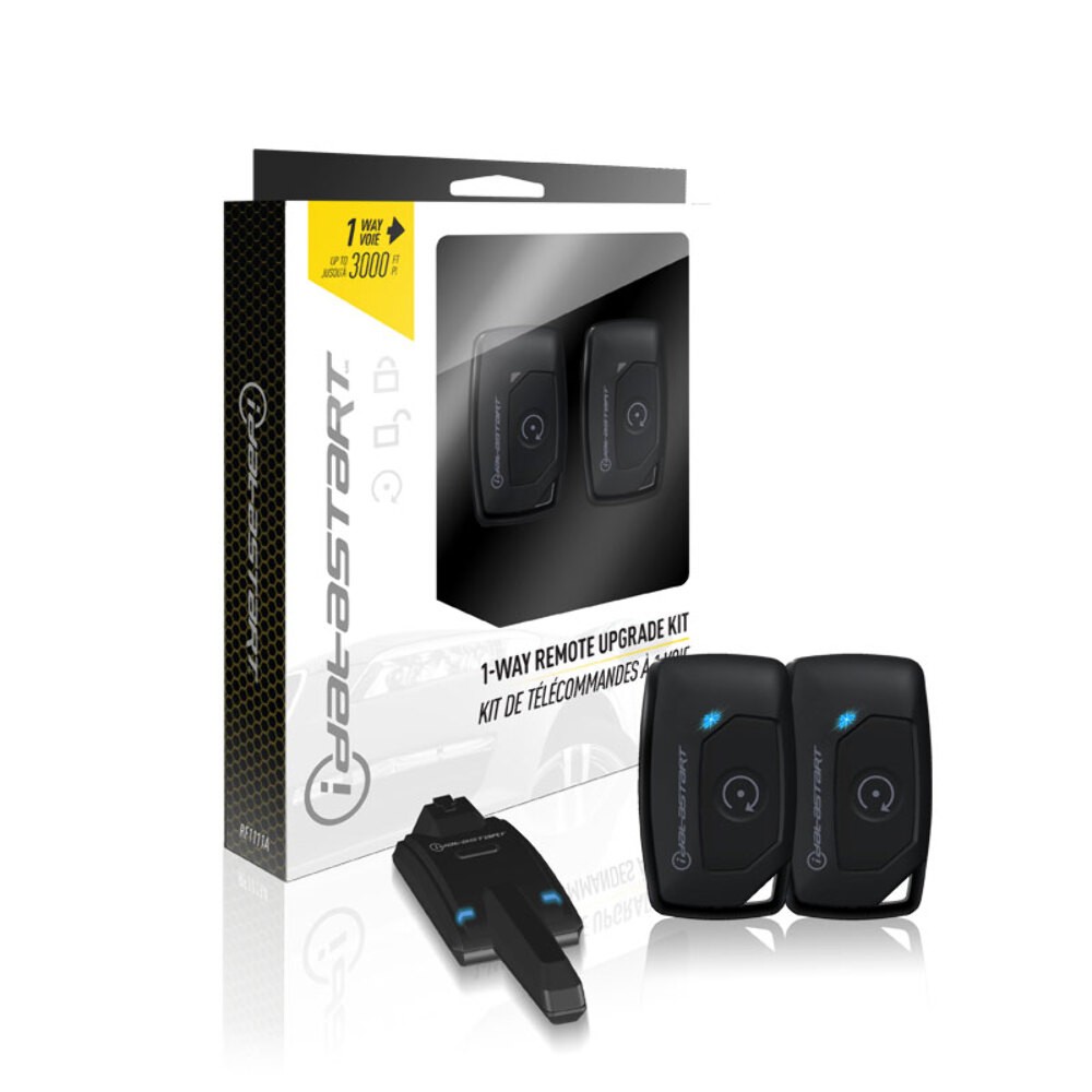 iDatastart RF1111A RF Kit Two 1-button 1-way remote control kit 3000' Range